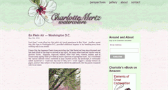 Desktop Screenshot of charlottemertz.com